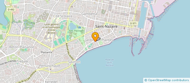 localisation de l'entreprise YNM RESEAU TECHNOLOGIE  SAINT-NAZAIRE