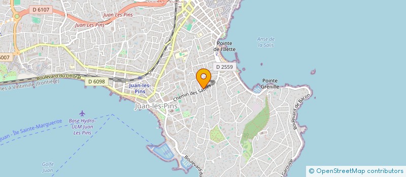 localisation de l'entreprise YNNOV à ANTIBES