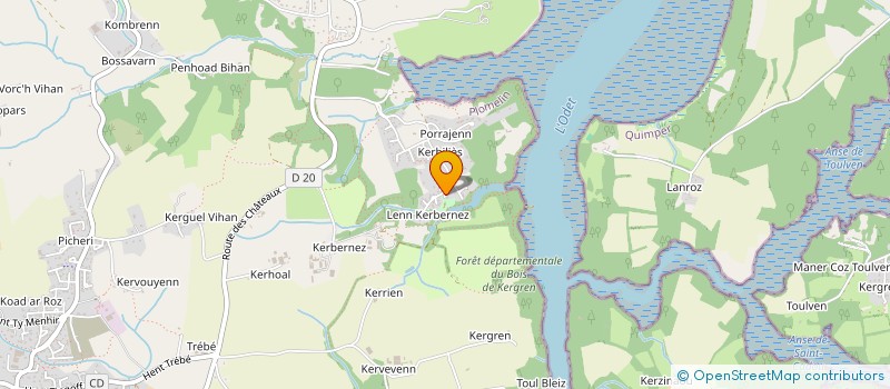 localisation de l'entreprise YNOTNA  PLOMELIN