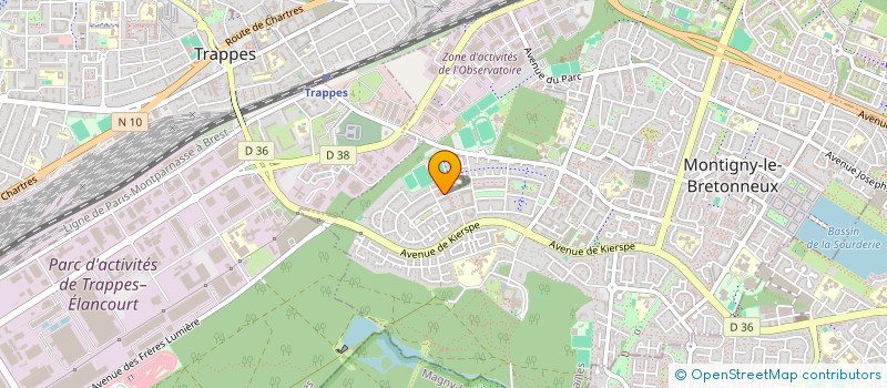 localisation de l'entreprise YNOVISION  JUZIERS