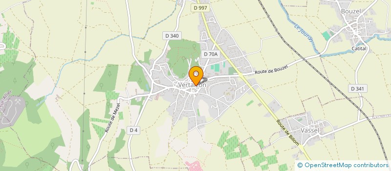 localisation de l'entreprise YNS CORP  VERTAIZON