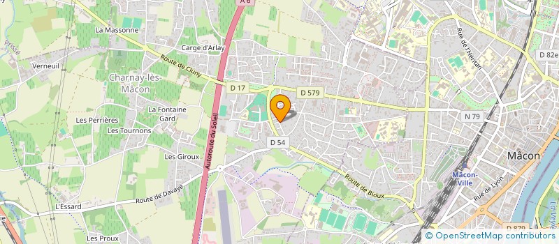 localisation de l'entreprise YNWA  CHARNAY-LES-MACON