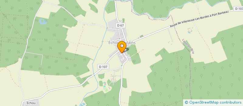 localisation de l'entreprise YO  ECHOUBOULAINS