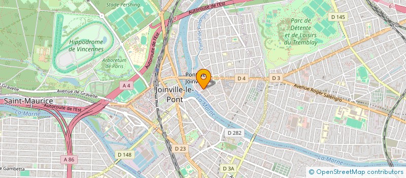 localisation de l'entreprise YO AND YOU à JOINVILLE-LE-PONT