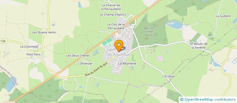 localisation de l'entreprise YO BENISANAEL  CHEMILLE-EN-ANJOU