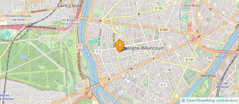 localisation de l'entreprise YO ! BIS  BOULOGNE-BILLANCOURT