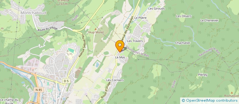 localisation de l'entreprise YO-COGOI à VIZILLE