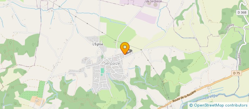 localisation de l'entreprise YO ELECTRICITE  SERPAIZE