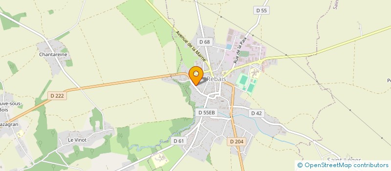 localisation de l'entreprise YO'POZ  REBAIS