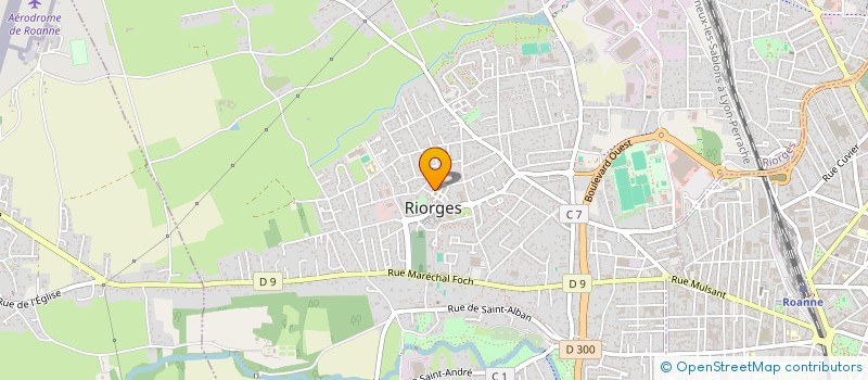 localisation de l'entreprise YO'S PIZZA à RIORGES