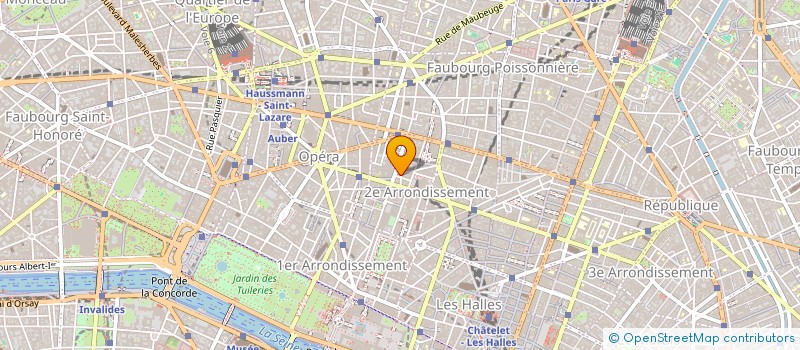 localisation de l'entreprise YO'TASTING à PARIS