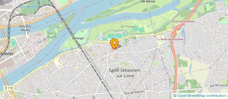 localisation de l'entreprise YOAM  VERTOU