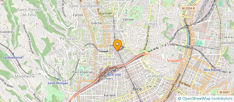 localisation de l'entreprise YOAN à NICE