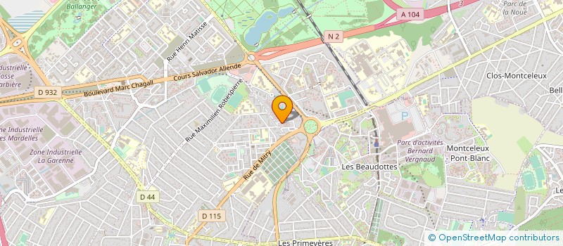 localisation de l'entreprise YOAN à AULNAY-SOUS-BOIS