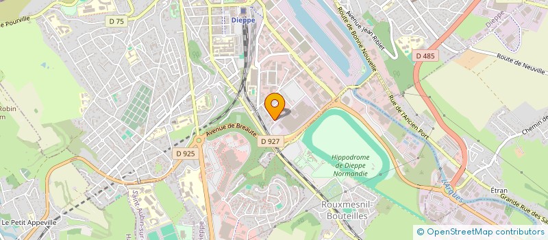 localisation de l'entreprise YOAN COUVERTURE à DIEPPE
