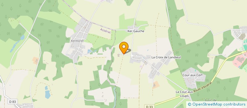 localisation de l'entreprise YOAN DAVID à HERBIGNAC