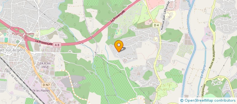 localisation de l'entreprise YOAN MANON à FREJUS