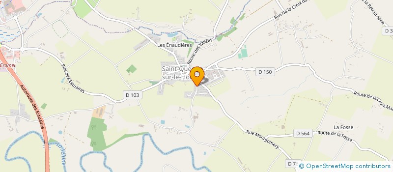 localisation de l'entreprise YOANA  SAINT-QUENTIN-SUR-LE-HOMME