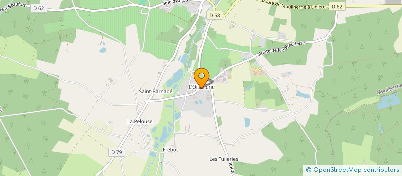 localisation de l'entreprise YOANN DESSEAUX TRANSPORT  MOULIHERNE