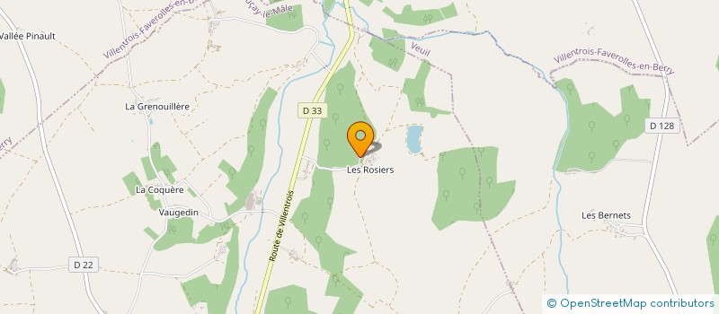 localisation de l'entreprise YOANN POITOU à ECUEILLE
