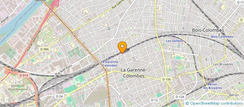 localisation de l'entreprise YOANN RENOV à LA GARENNE COLOMBES