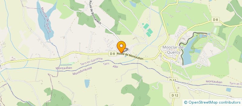 localisation de l'entreprise YOANN S.P.  GENEBRIERES