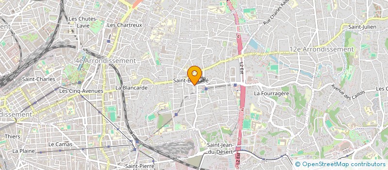 localisation de l'entreprise YOBEN à MARSEILLE
