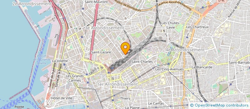 localisation de l'entreprise YOBIS TRADING à MARSEILLE