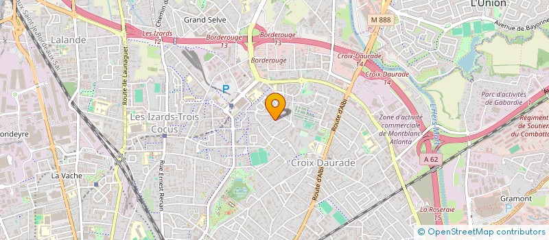 localisation de l'entreprise YOC à TOULOUSE