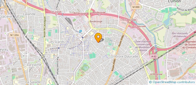 localisation de l'entreprise YOC SPACE à TOULOUSE