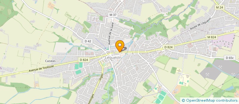 localisation de l'entreprise YOCA  PUYSSEGUR