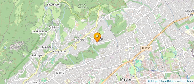 localisation de l'entreprise YOCACERA  CORENC