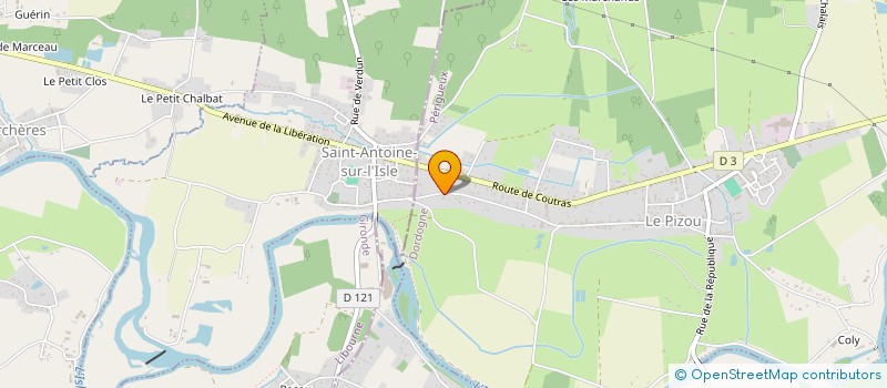 localisation de l'entreprise YOCANEZ  LE PIZOU