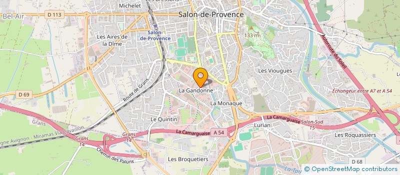 localisation de l'entreprise YOCASAL  SALON-DE-PROVENCE