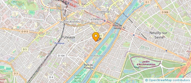 localisation de l'entreprise YOCAURIS  PUTEAUX