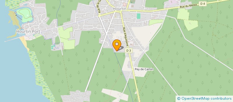 localisation de l'entreprise YOCEAN  HOURTIN