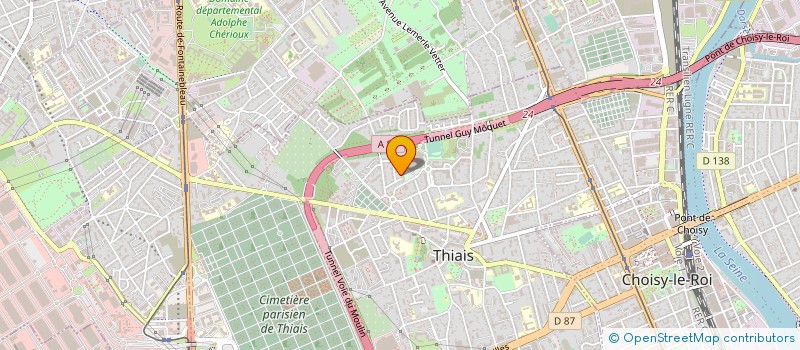 localisation de l'entreprise YOCHEV OHALIM  THIAIS