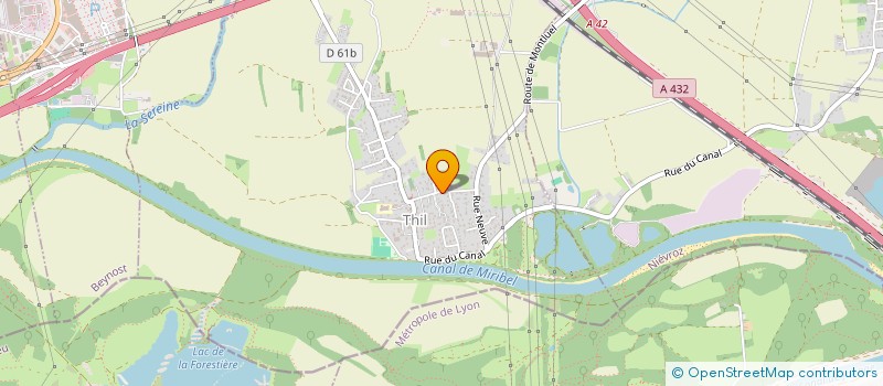 localisation de l'entreprise YOCOLAE  THIL