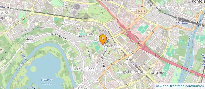 localisation de l'entreprise YOCY  CERGY