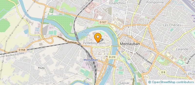 localisation de l'entreprise YOD POSTURE ET MOUVEMENT à MONTAUBAN