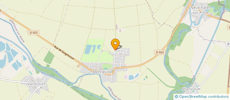 localisation de l'entreprise YODA  VILLENEUVE-SUR-AISNE