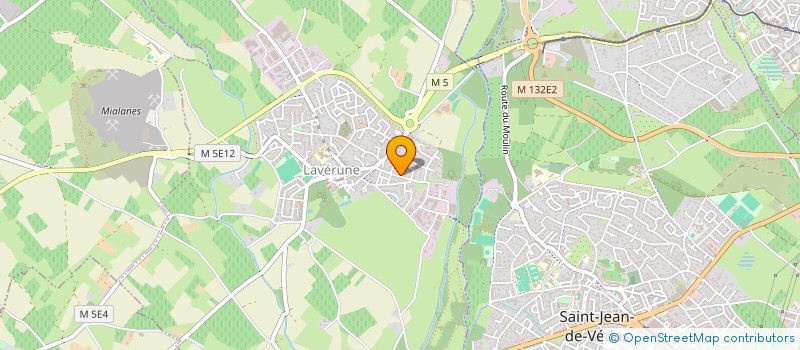 localisation de l'entreprise YODA GROUP  LAVERUNE