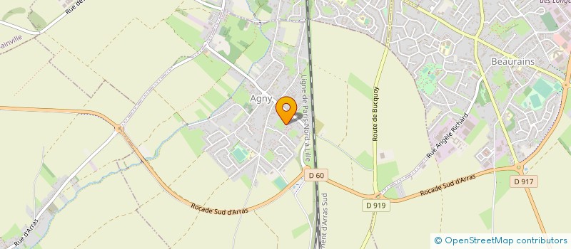 localisation de l'entreprise YODA TOUS VERS L AVENIR ET L AVENIR DE TOUS  AGNY