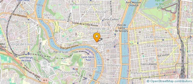 localisation de l'entreprise YODA VINS à LYON