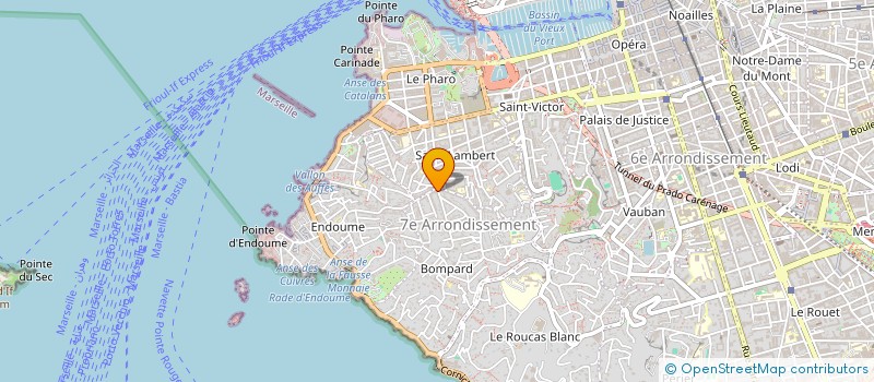 localisation de l'entreprise YODE à MARSEILLE