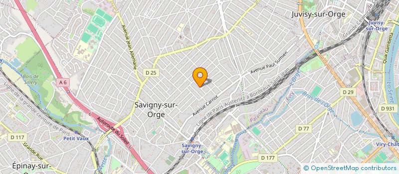 localisation de l'entreprise YODIDA 2  SAVIGNY-SUR-ORGE