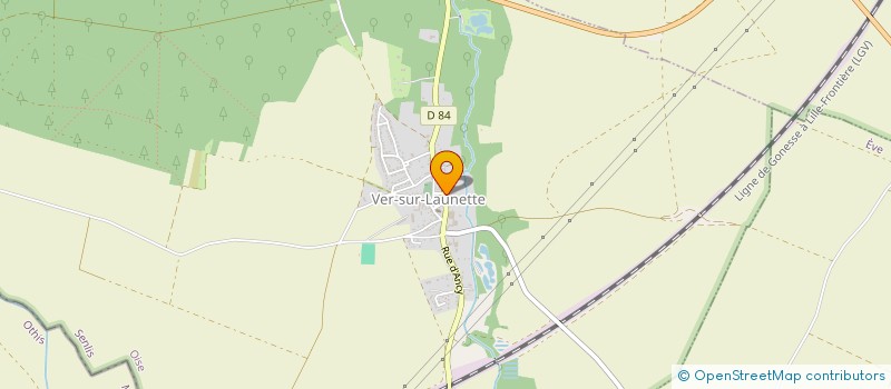 localisation de l'entreprise YODOUX & CIE  VER-SUR-LAUNETTE