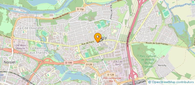 localisation de l'entreprise YOE  TORCY