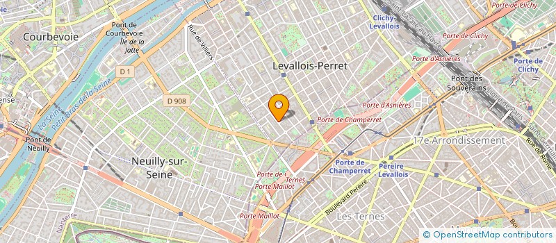 localisation de l'entreprise YOEL1 à LEVALLOIS-PERRET