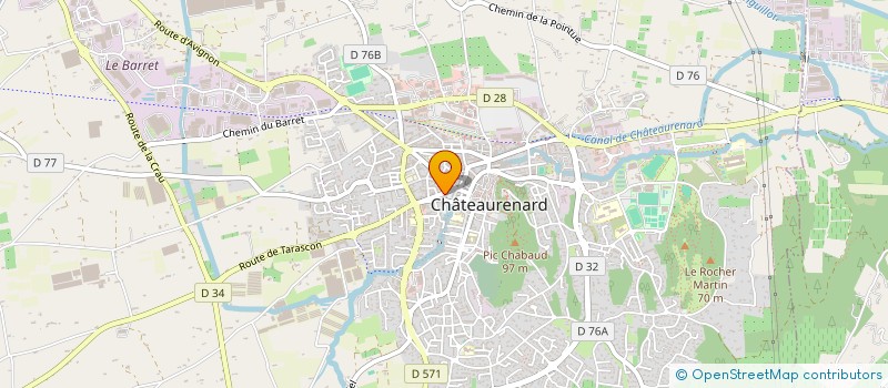 localisation de l'entreprise YOFASEN TRANSPORTS à CHATEAURENARD